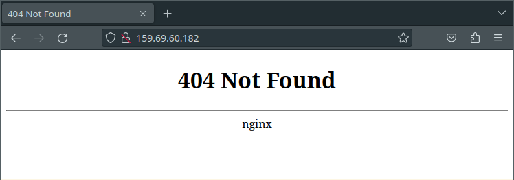 nginx 404